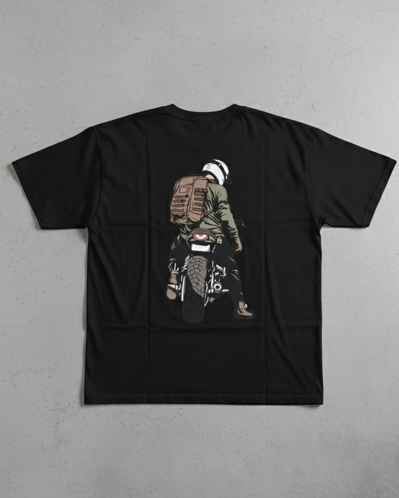 The Urban Voyager || Biker Tshirt