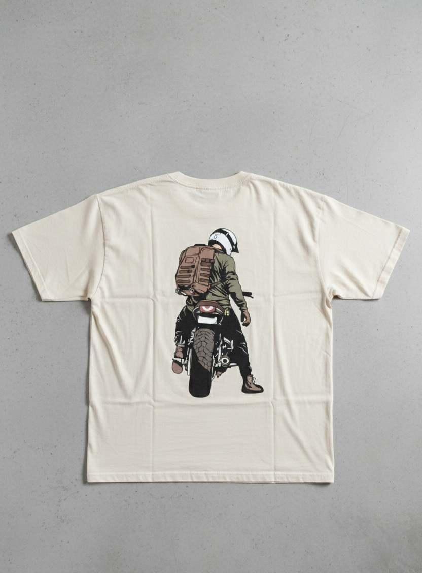 The Urban Voyager || Biker Tshirt