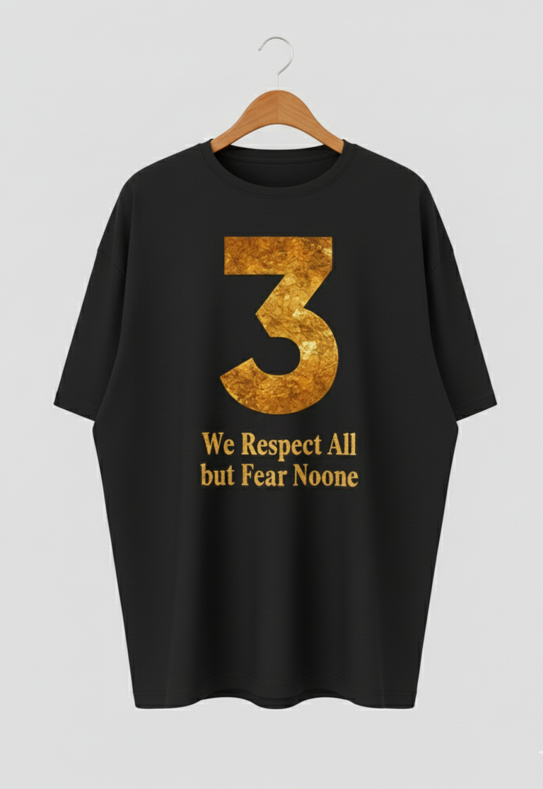 The Mulank 3 | Fearless Destiny Oversized Tee