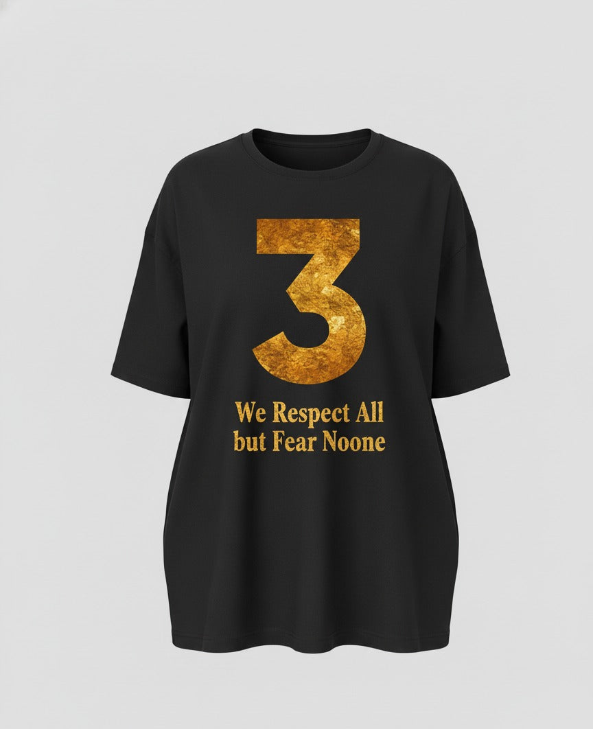 The Mulank 3 | Fearless Destiny Oversized Tee