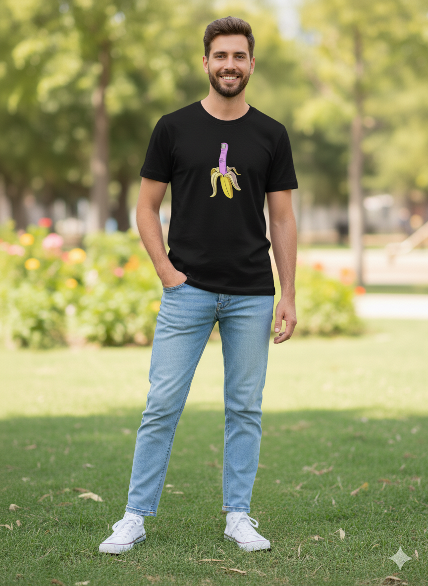 Banana Finger Unisex Tee