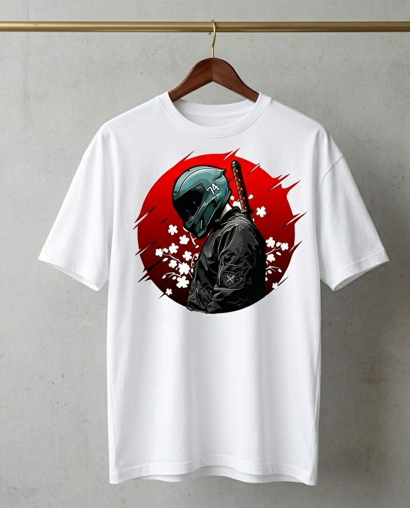 Night Rider | Oversized Streetwear Graphic Tee